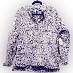 Quarter Zip Fluffy Pullover